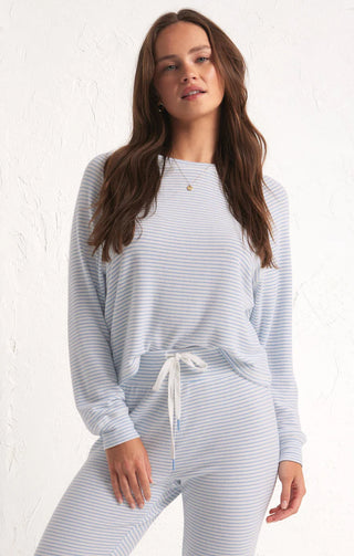 Z SUPPLY STAYING IN STRIPE SLEEVE TOP - Shop Doll OC