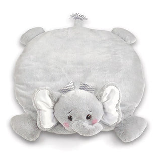 Bearington Collection Lil' Spout Gray Elephant Belly Blanket - Shop Doll OC