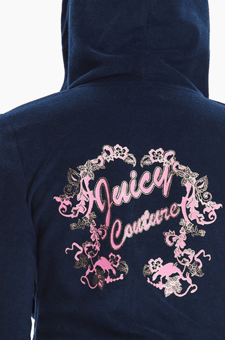 JUICY COUTURE CLASSIC TERRY HOODIE - Shop Doll OC