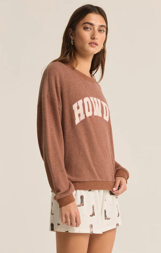 Z Supply Howdy Long Sleeve Top