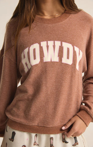 Z Supply Howdy Long Sleeve Top