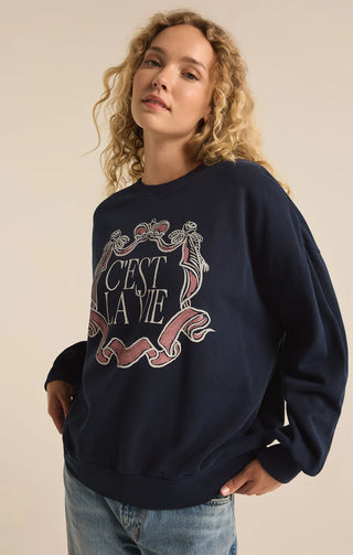 Z Supply La Vie Sunday Sweatshirt