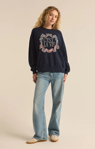 Z Supply La Vie Sunday Sweatshirt