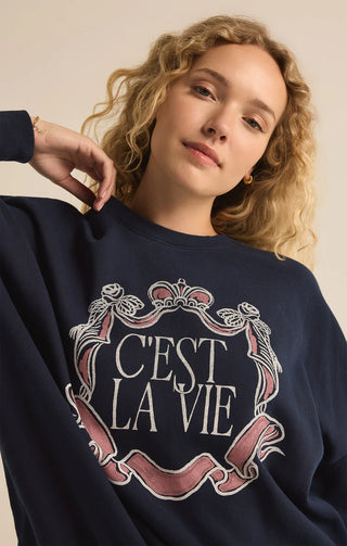 Z Supply La Vie Sunday Sweatshirt