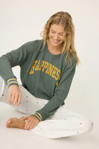 P.J. Salvage Campfire Cozy Thermal Happiness Top