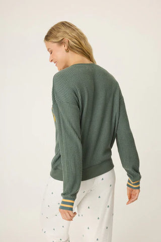 P.J. Salvage Campfire Cozy Thermal Happiness Top