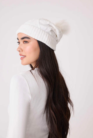 P.J. Salvage Chenille Cozy Cable Beanie