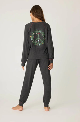 P.J. Salvage Joy To The World Long Sleeve Top