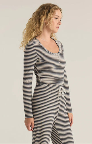 Z Supply Constance Stripe Modal Rib Top