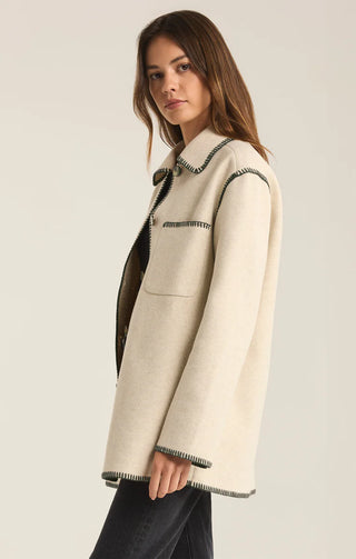 Z Supply Olivia Whipstitch Jacket