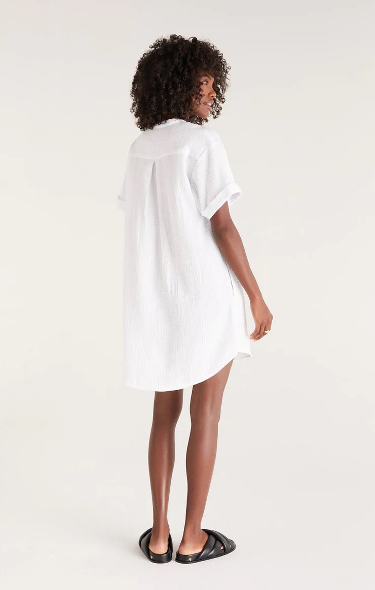 Z Supply: Amalia Gauze Dress White