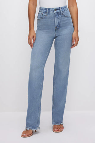 Good American Good Icon Straight Jeans - Shop Doll OC