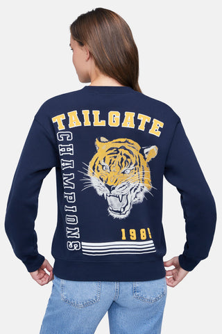 Wildfox Tailgate Tiger Cody Sweatshirt - Shop Doll OC