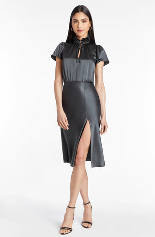 Amanda Uprichard S/S Vittoria Silk Midi Dress - Shop Doll OC