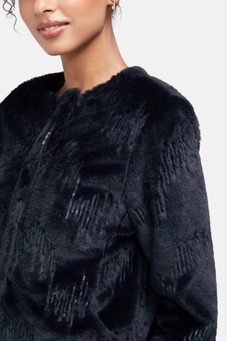 Wildfox Sequins Fur Jacket - Shop Doll OC