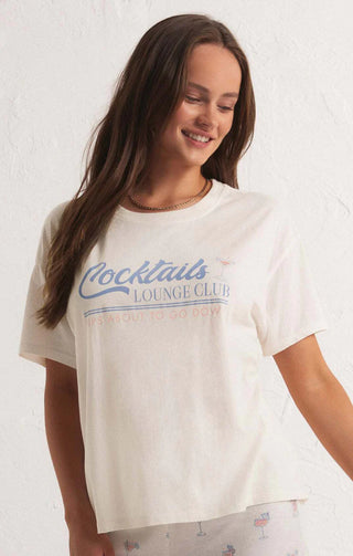 Z Supply Cocktails Lounge Tee - Shop Doll OC