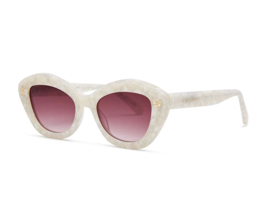 Loveshackfancy | Hessel Cat Eye Sunglasses | Peony Pink